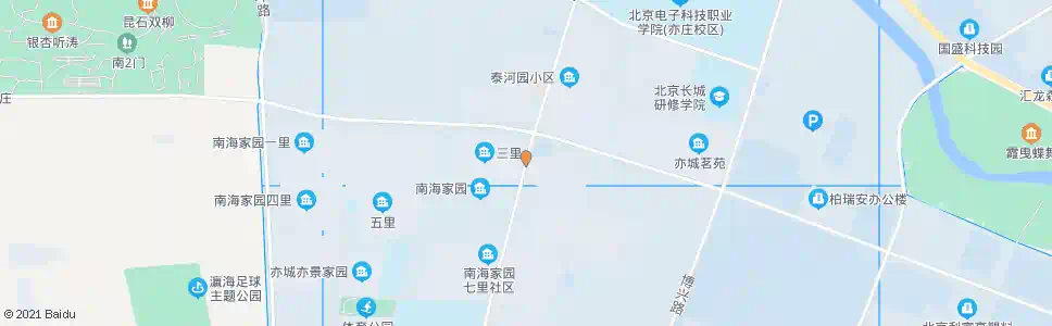 北京泰河路口南_公交站地图_北京公交_妙搜公交查询2025