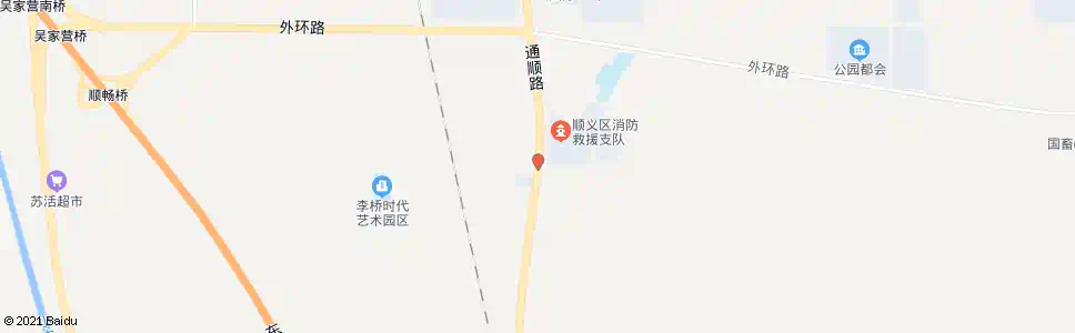 北京窑坡_公交站地图_北京公交_妙搜公交查询2025