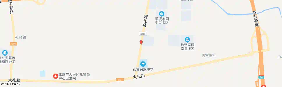 北京戴家园_公交站地图_北京公交_妙搜公交查询2025