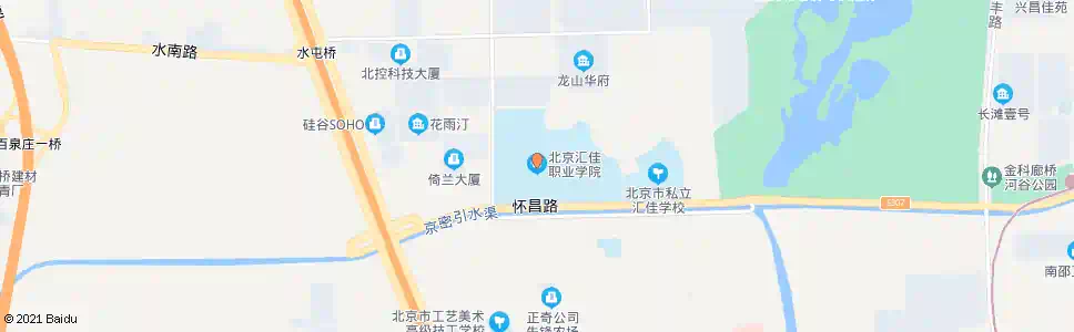 北京北京汇佳职业学院_公交站地图_北京公交_妙搜公交查询2025