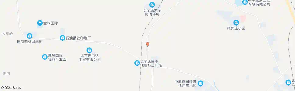 北京太子峪北_公交站地图_北京公交_妙搜公交查询2025