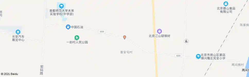 北京普安屯_公交站地图_北京公交_妙搜公交查询2025