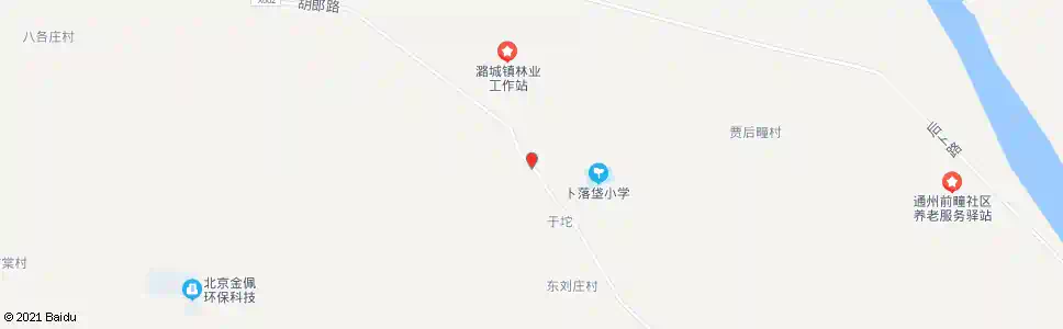 北京卜落垡村_公交站地图_北京公交_妙搜公交查询2025