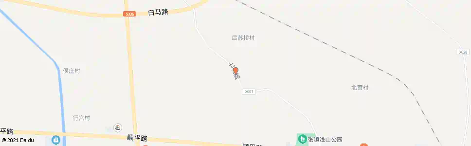 北京前苏桥_公交站地图_北京公交_妙搜公交查询2025
