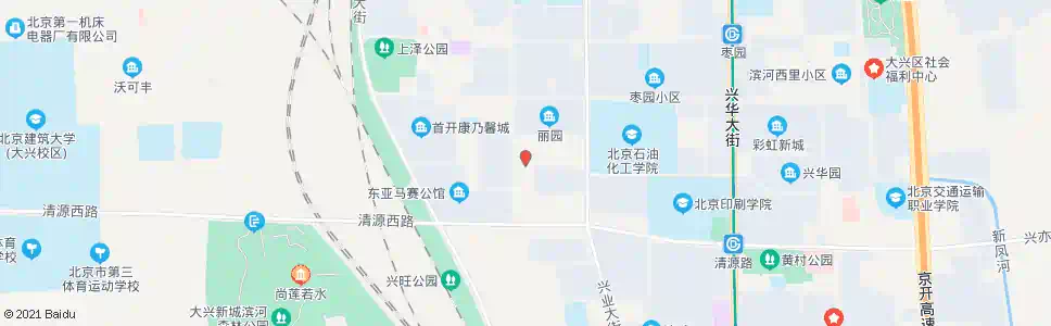 北京清源北路西口_公交站地图_北京公交_妙搜公交查询2025
