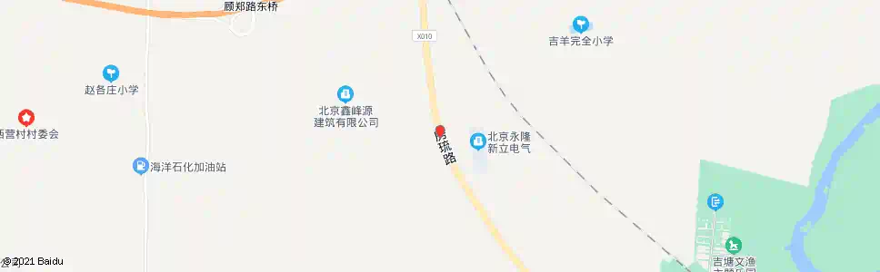 北京吉羊南站_公交站地图_北京公交_妙搜公交查询2025