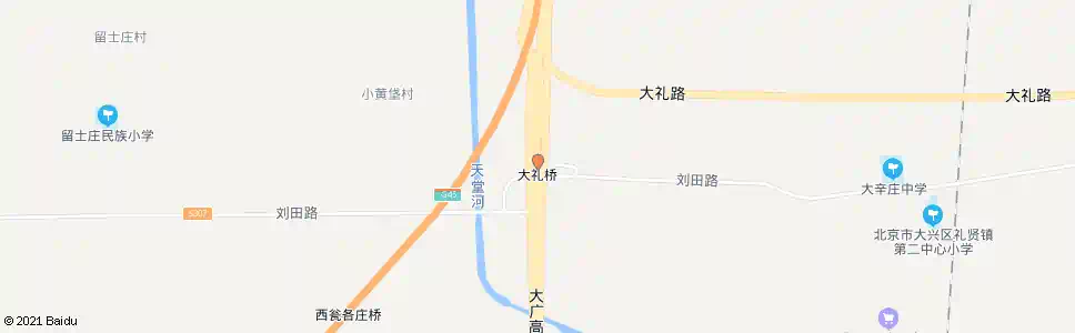 北京大辛庄道口_公交站地图_北京公交_妙搜公交查询2025