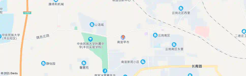 北京南口早市_公交站地图_北京公交_妙搜公交查询2025