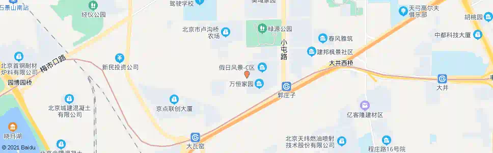 北京小屯西路南口_公交站地图_北京公交_妙搜公交查询2025
