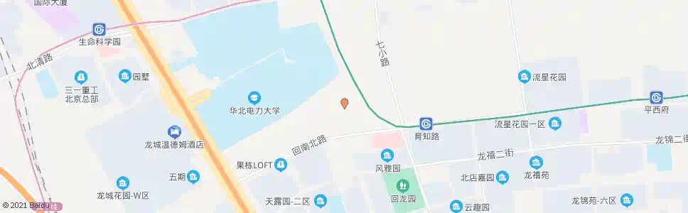 北京回昌东路南口_公交站地图_北京公交_妙搜公交查询2025