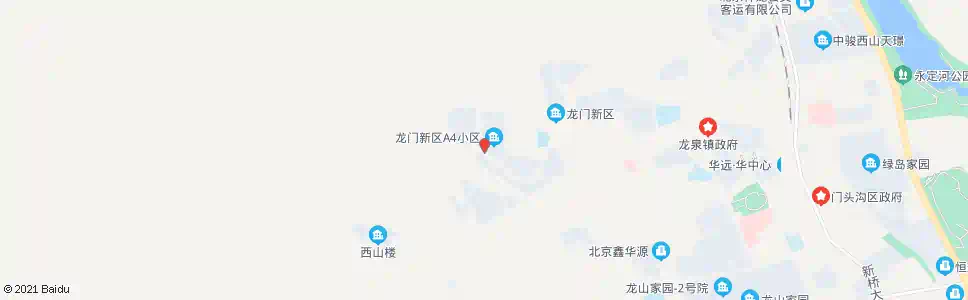 北京龙山街_公交站地图_北京公交_妙搜公交查询2025