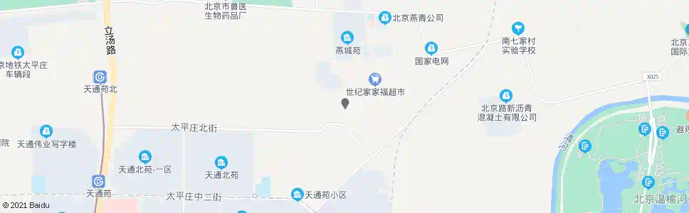 北京七星路南口_公交站地图_北京公交_妙搜公交查询2025