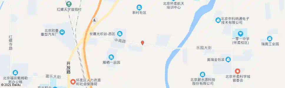 北京光织谷东_公交站地图_北京公交_妙搜公交查询2025
