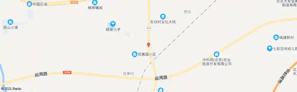 北京双孝_公交站地图_北京公交_妙搜公交查询2025