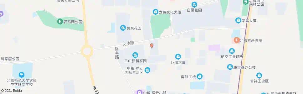 北京香蜜湾_公交站地图_北京公交_妙搜公交查询2025