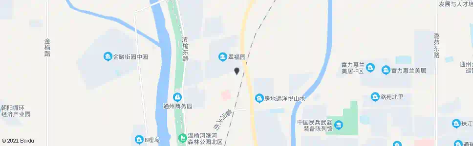 北京翠福园小区_公交站地图_北京公交_妙搜公交查询2025