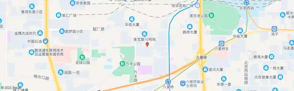 北京莲怡园北路_公交站地图_北京公交_妙搜公交查询2025