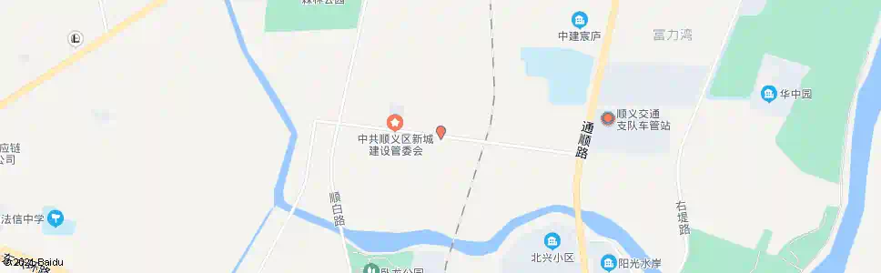 北京减河北路_公交站地图_北京公交_妙搜公交查询2025