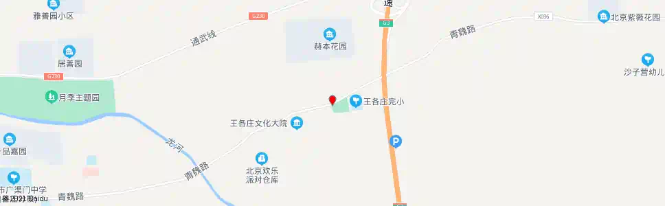 北京亭子庄东口_公交站地图_北京公交_妙搜公交查询2025