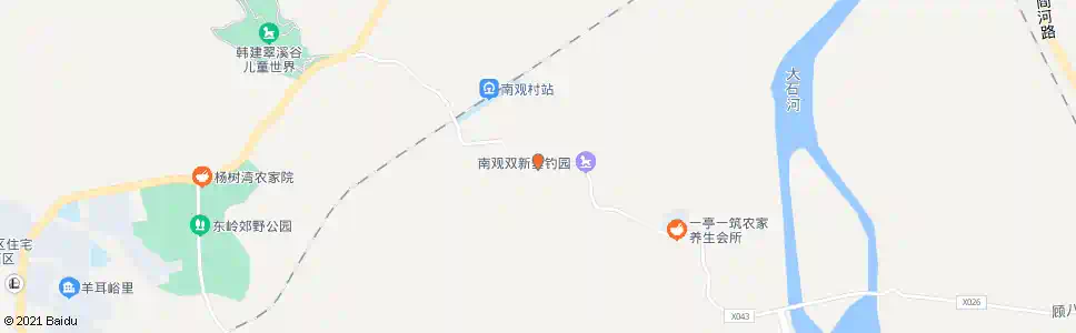 北京南观村东_公交站地图_北京公交_妙搜公交查询2025