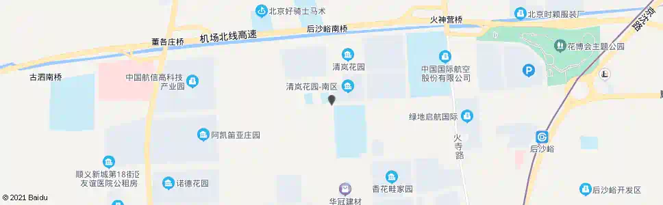 北京火沙路口_公交站地图_北京公交_妙搜公交查询2025