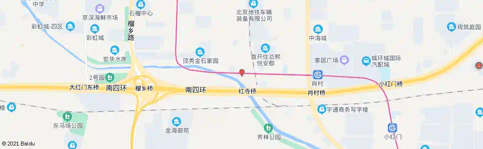 北京红寺村_公交站地图_北京公交_妙搜公交查询2025