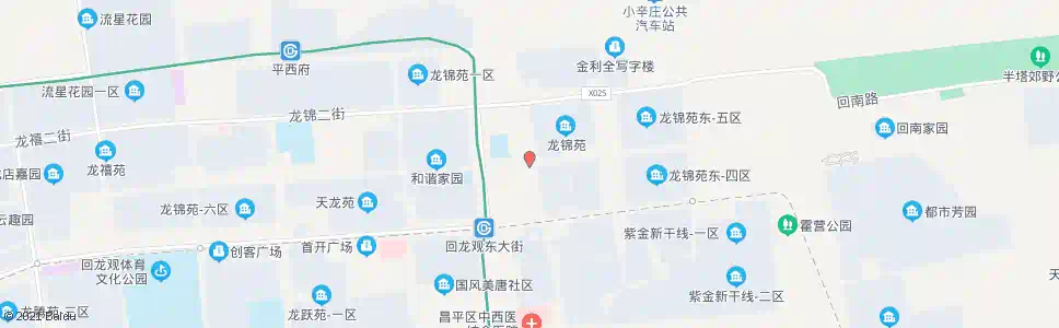 北京龙锦三街东口_公交站地图_北京公交_妙搜公交查询2025