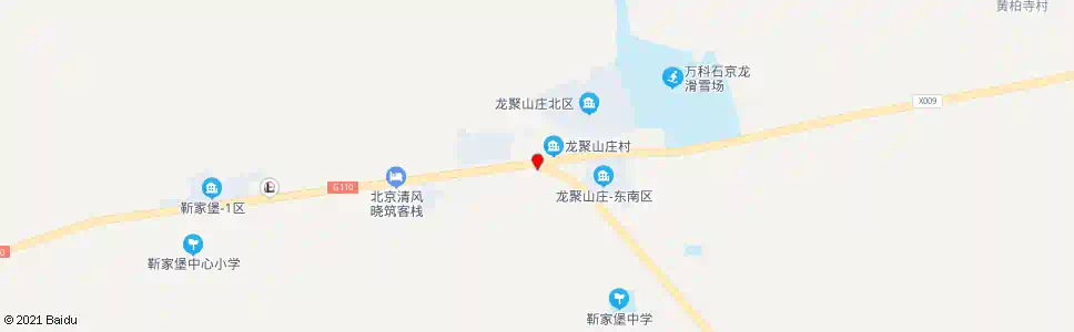 北京龙聚山庄_公交站地图_北京公交_妙搜公交查询2025