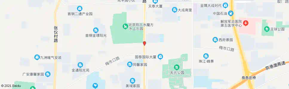 北京梅市口_公交站地图_北京公交_妙搜公交查询2025