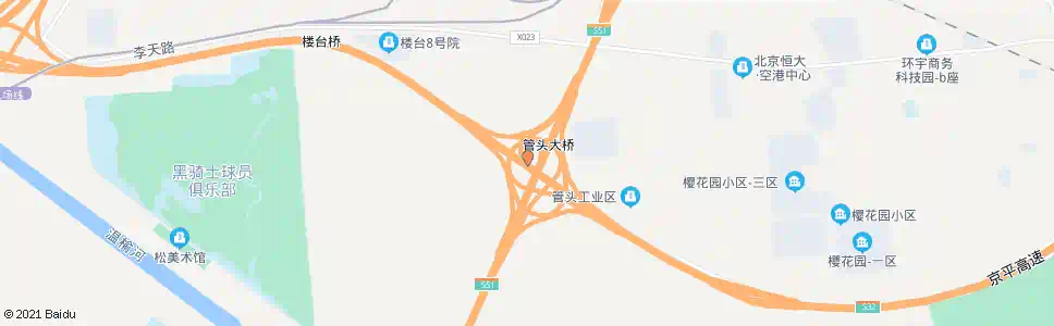 北京管头路口_公交站地图_北京公交_妙搜公交查询2025