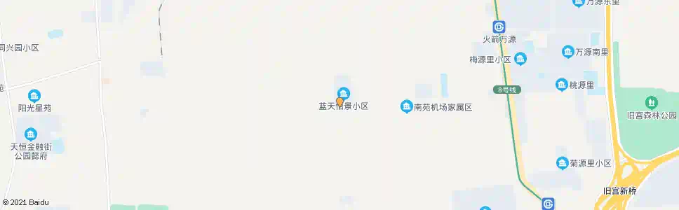 北京南苑机场_公交站地图_北京公交_妙搜公交查询2025
