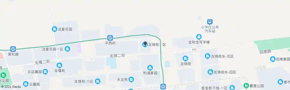 北京龙锦苑一区_公交站地图_北京公交_妙搜公交查询2025