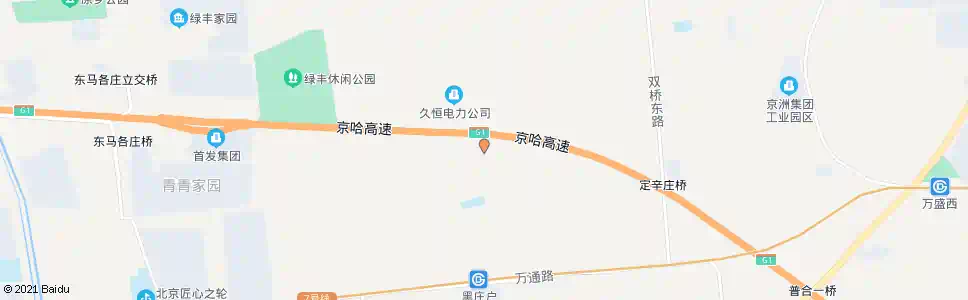 北京万子营_公交站地图_北京公交_妙搜公交查询2025