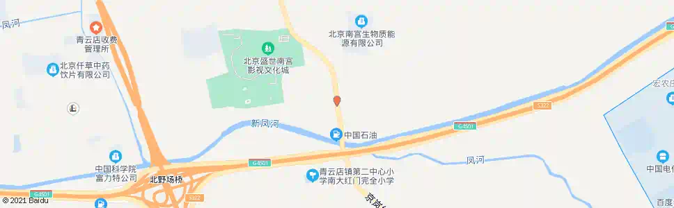 北京南宫村_公交站地图_北京公交_妙搜公交查询2025