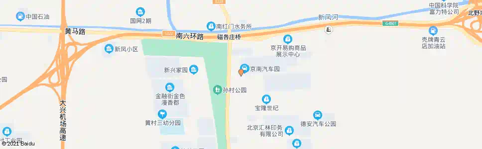 北京鑫方盛_公交站地图_北京公交_妙搜公交查询2025