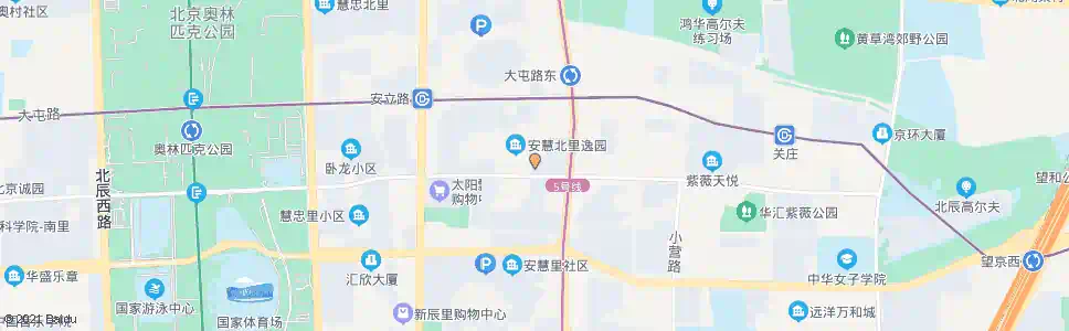 北京新干线小区西门_公交站地图_北京公交_妙搜公交查询2025