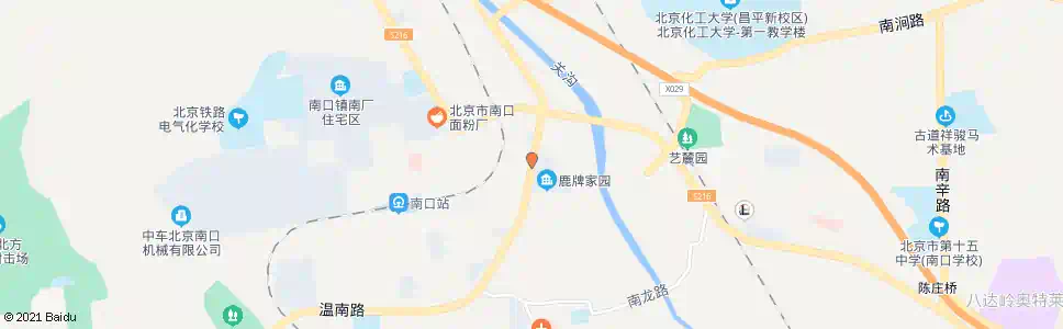 北京昌平南口东街_公交站地图_北京公交_妙搜公交查询2025