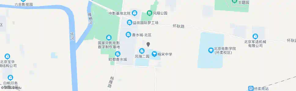 北京凤瑞二园_公交站地图_北京公交_妙搜公交查询2025