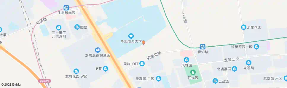 北京华北电力大学南门_公交站地图_北京公交_妙搜公交查询2025