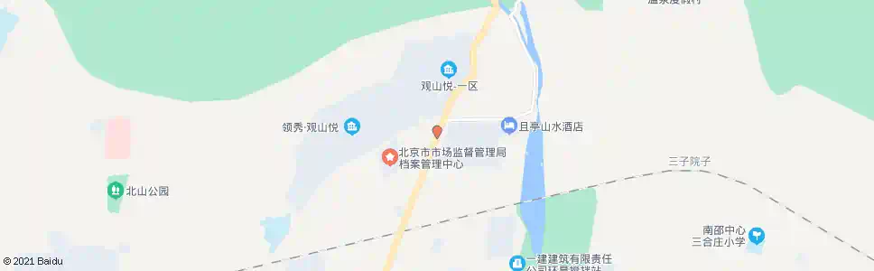 北京军都度假村_公交站地图_北京公交_妙搜公交查询2025