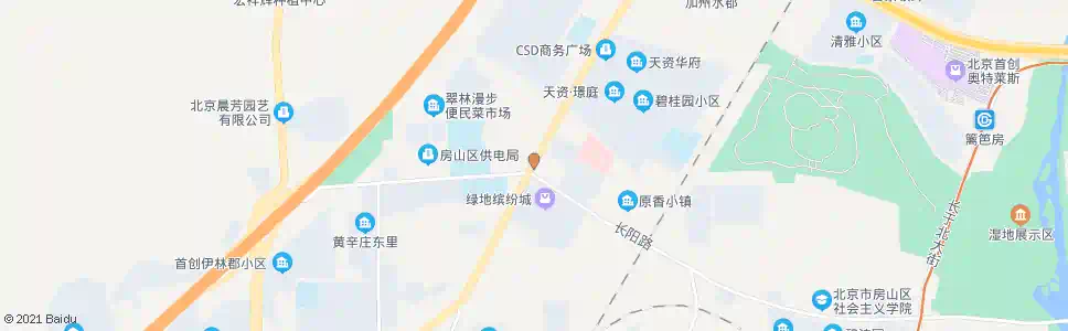 北京黄辛庄_公交站地图_北京公交_妙搜公交查询2025