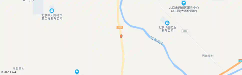北京黄厂铺北口_公交站地图_北京公交_妙搜公交查询2025