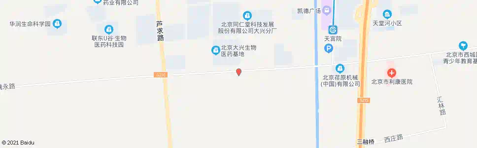 北京大臧村_公交站地图_北京公交_妙搜公交查询2025