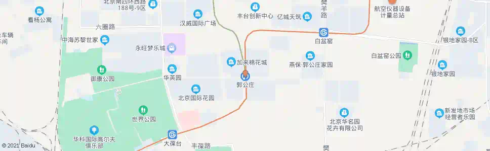北京郭公庄站_公交站地图_北京公交_妙搜公交查询2025