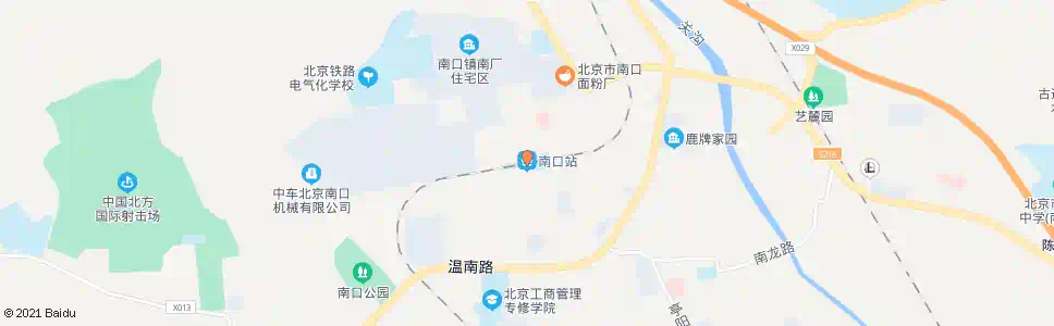 北京黑泉路南口_公交站地图_北京公交_妙搜公交查询2025