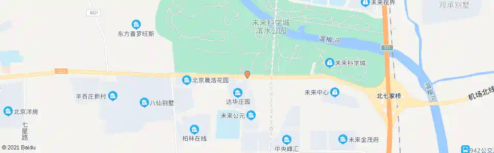 北京小河湾东_公交站地图_北京公交_妙搜公交查询2025
