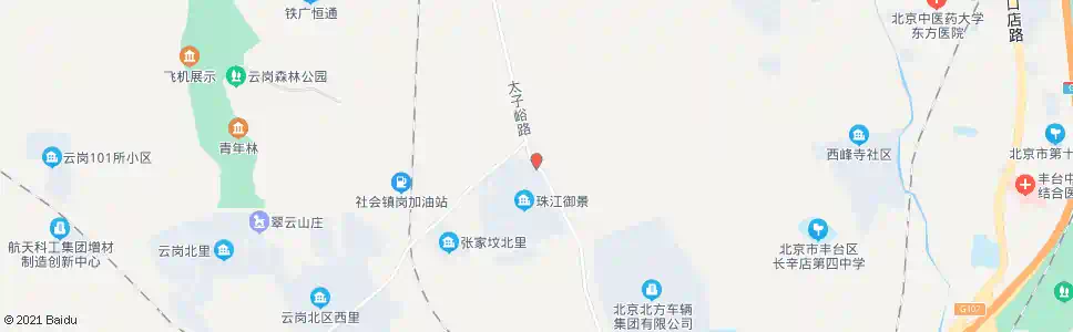 北京珠江御景小区东门_公交站地图_北京公交_妙搜公交查询2025