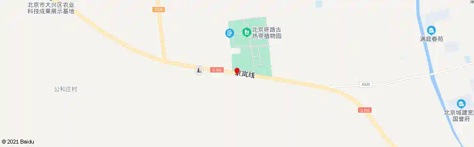 北京朱庄_公交站地图_北京公交_妙搜公交查询2025