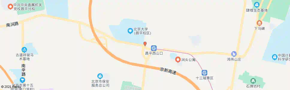 北京北京大学昌平园区_公交站地图_北京公交_妙搜公交查询2025