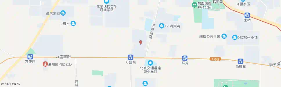 北京大马庄(绣江南)_公交站地图_北京公交_妙搜公交查询2025